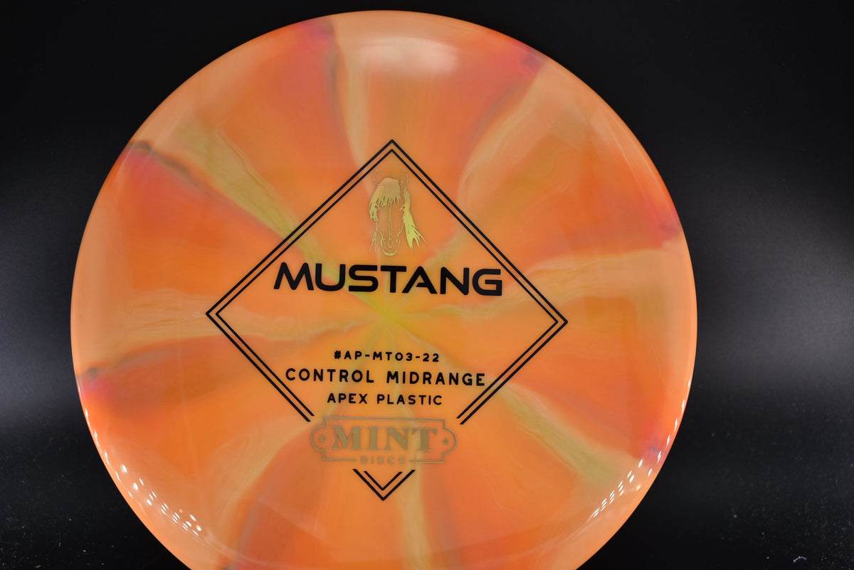 Mint Discs Mustang Swirl Apex Nailed It Disc Golf