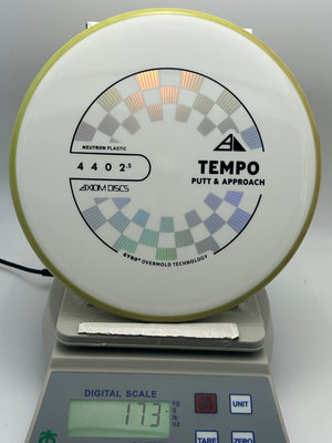 Axiom Tempo - Neutron - Nailed It Disc Golf