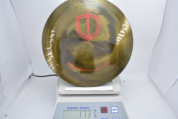 Discmania FD3 - 10 Year Anniversary Golden Swirl S-Line - Nailed It Disc Golf