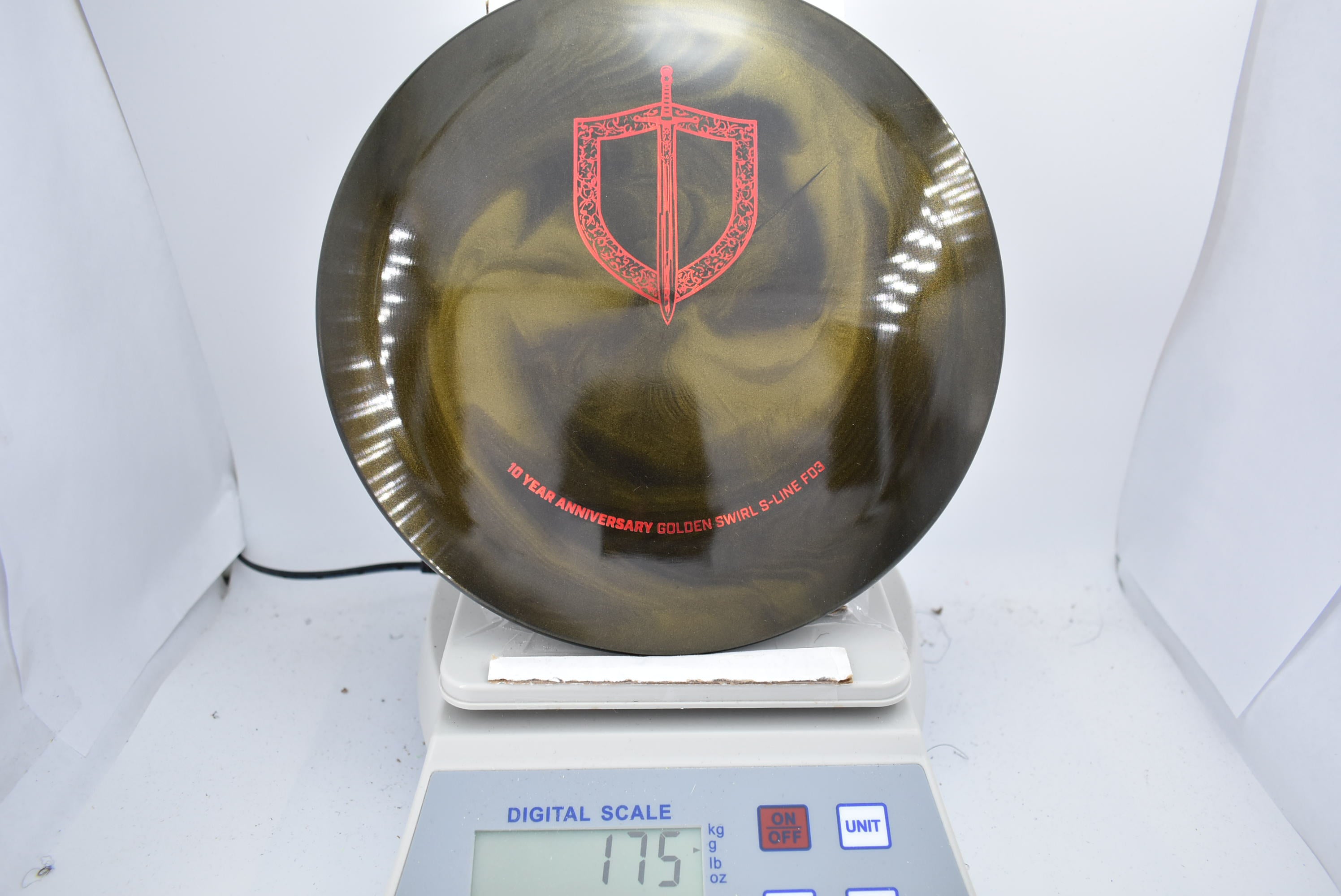 フェイラーAnnualVersion 10th Anniversary 10 Year Anniversary Golden Swirl S-Line FD3 - Discmania