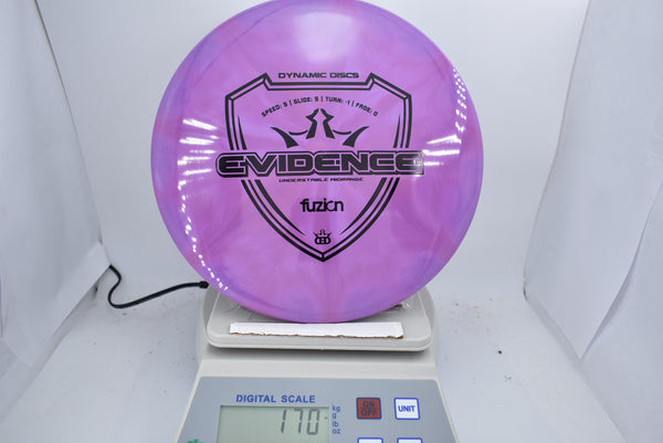 Dynamic Discs Evidence - Fuzion Burst - Nailed It Disc Golf