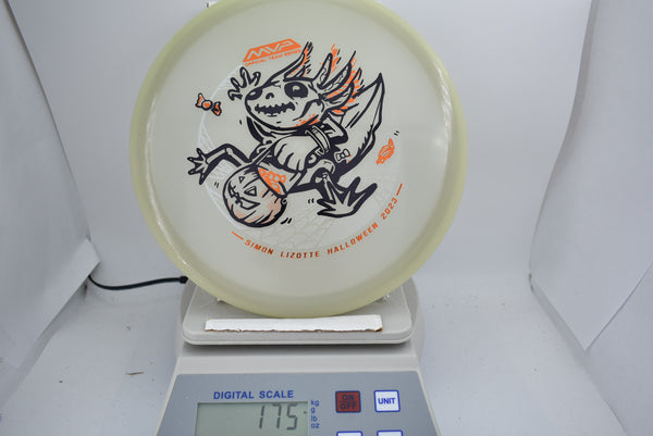 Axiom Hex - Total Eclipse - Halloween Lizottl' - Skeleton Stamp - Nailed It Disc Golf