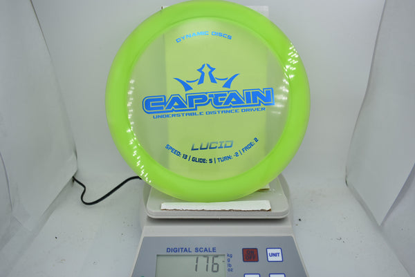 Dynamic Discs Captain - Lucid - Nailed It Disc Golf