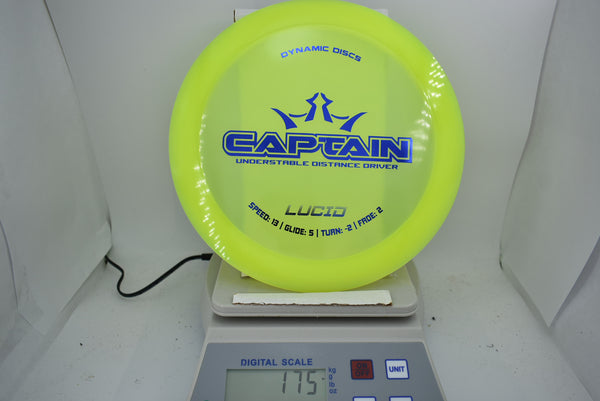 Dynamic Discs Captain - Lucid - Nailed It Disc Golf