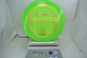 Discraft Raptor - Z Line - Nailed It Disc Golf