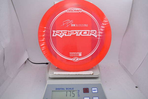Discraft Raptor - Z Line - Nailed It Disc Golf