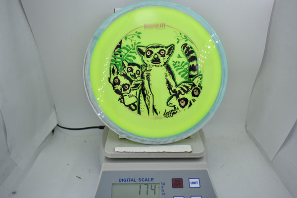 Wilderness Series Lemurgency - Neutron Time-Lapse - Green/Gold Stamp - Nailed It Disc Golf