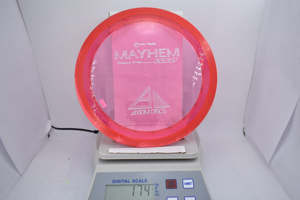 Axiom Mayhem - Proton - Nailed It Disc Golf