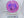 Wilderness Series Lemurgency - Neutron Hex - Blue/Purple Stamp - Nailed It Disc Golf