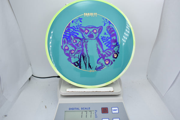 Wilderness Series Lemurgency - Neutron Hex - Blue/Purple Stamp - Nailed It Disc Golf