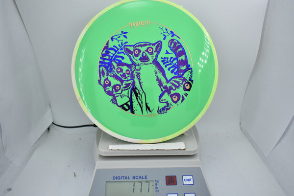 Wilderness Series Lemurgency - Neutron Hex - Blue/Purple Stamp - Nailed It Disc Golf