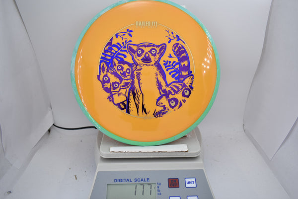 Wilderness Series Lemurgency - Neutron Hex - Blue/Purple Stamp - Nailed It Disc Golf
