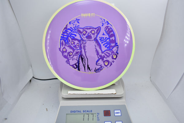 Wilderness Series Lemurgency - Neutron Hex - Blue/Purple Stamp - Nailed It Disc Golf