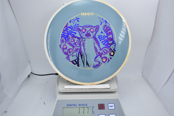 Wilderness Series Lemurgency - Neutron Hex - Blue/Purple Stamp - Nailed It Disc Golf