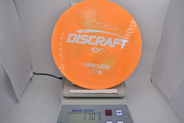 Discraft Undertaker - ESP - Nailed It Disc Golf