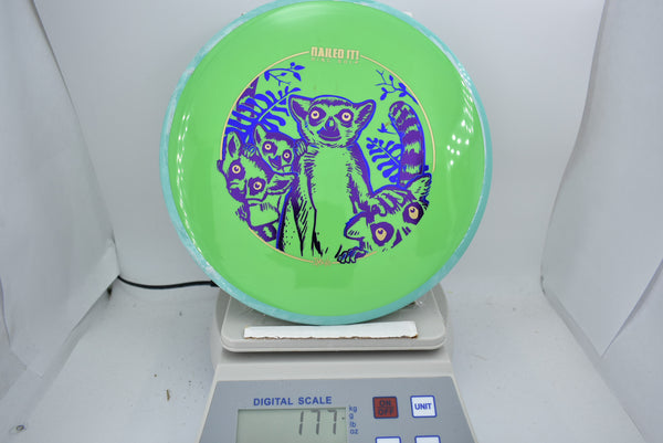 Wilderness Series Lemurgency - Neutron Hex - Blue/Purple Stamp - Nailed It Disc Golf