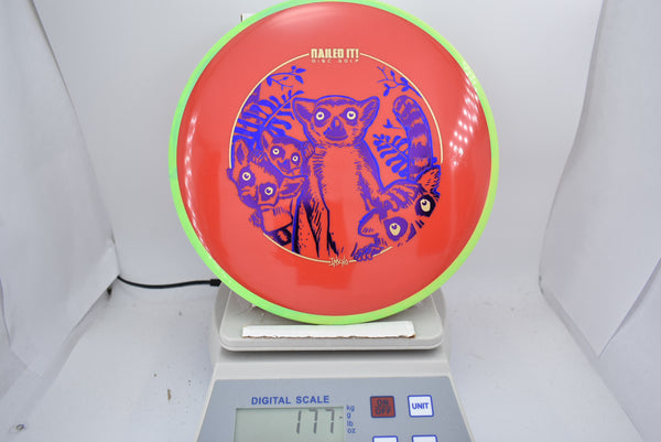 Wilderness Series Lemurgency - Neutron Hex - Blue/Purple Stamp - Nailed It Disc Golf