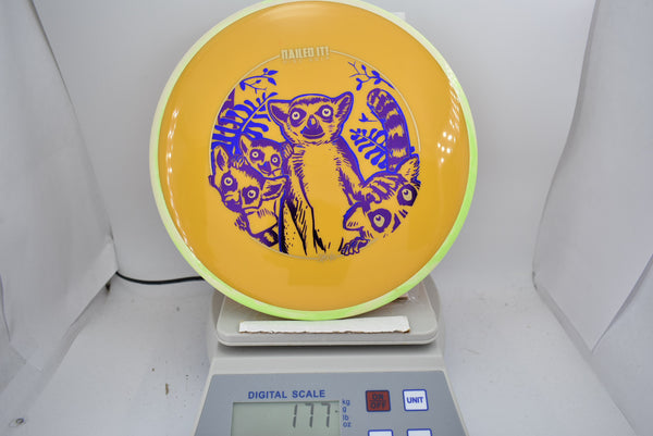 Wilderness Series Lemurgency - Neutron Hex - Blue/Purple Stamp - Nailed It Disc Golf