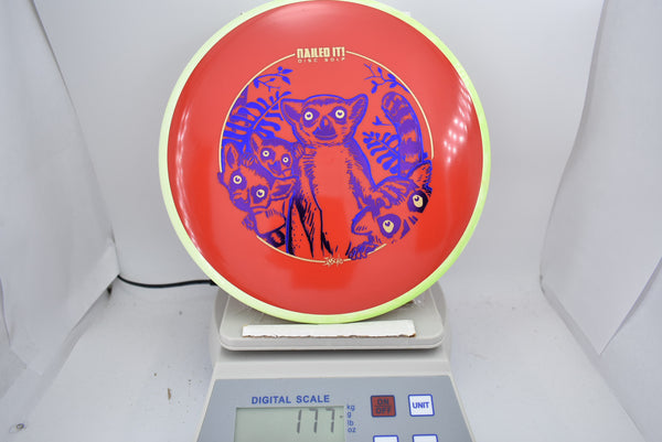 Wilderness Series Lemurgency - Neutron Hex - Blue/Purple Stamp - Nailed It Disc Golf