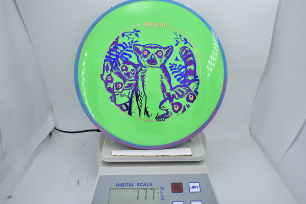 Wilderness Series Lemurgency - Neutron Hex - Blue/Purple Stamp - Nailed It Disc Golf