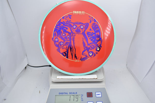 Wilderness Series Lemurgency - Neutron Hex - Blue/Purple Stamp - Nailed It Disc Golf