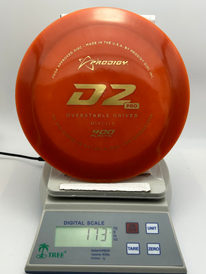 Prodigy - D2 - 400 - Nailed It Disc Golf