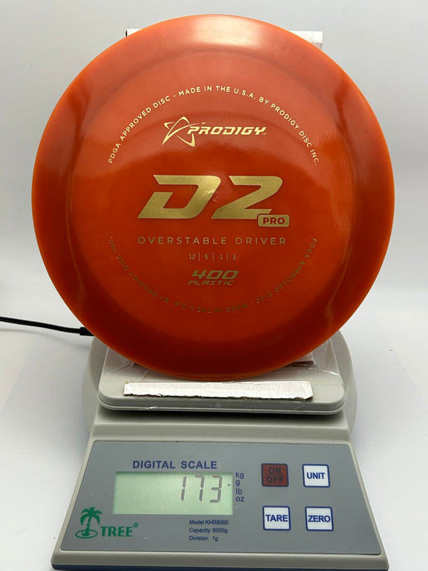 Prodigy - D2 - 400 - Nailed It Disc Golf