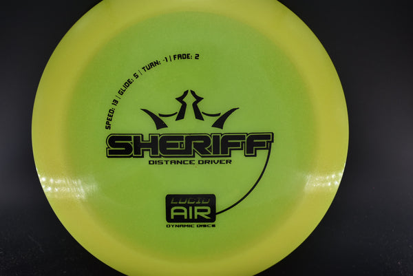 Dynamic Discs Sheriff - Lucid Air - Nailed It Disc Golf