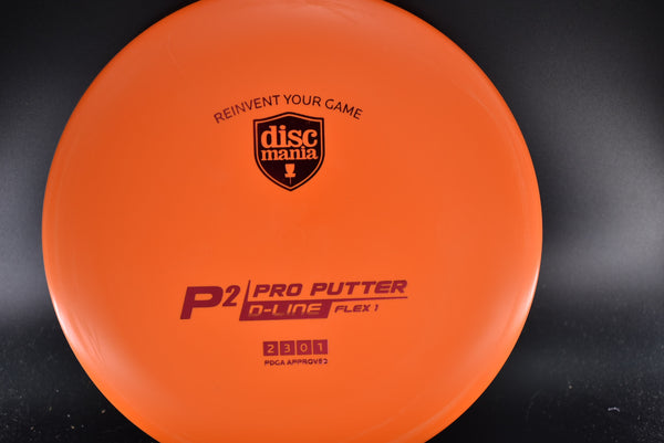 Discmania P2 - D Line - Nailed It Disc Golf