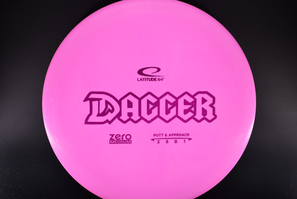 Latitude 64 Dagger - All Zero - Nailed It Disc Golf