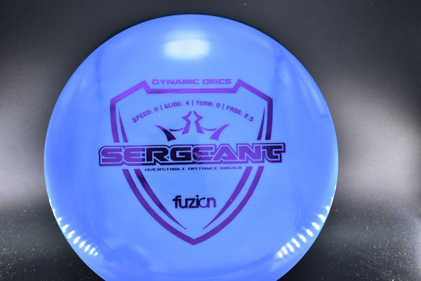 Dynamic Discs Sergeant - Fuzion - Nailed It Disc Golf