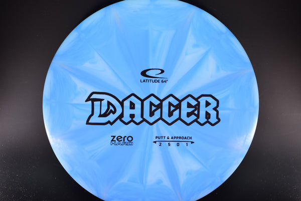 Latitude 64 Dagger - All Zero - Nailed It Disc Golf