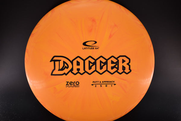 Latitude 64 Dagger - All Zero - Nailed It Disc Golf