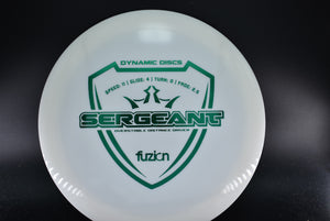 Dynamic Discs Sergeant - Fuzion - Nailed It Disc Golf