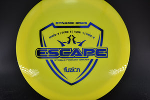 Dynamic Discs Escape - Fuzion - Nailed It Disc Golf