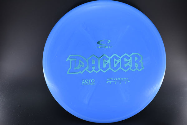 Latitude 64 Dagger - All Zero - Nailed It Disc Golf