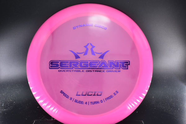 Dynamic Discs Sergeant - Lucid - Nailed It Disc Golf