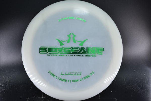 Dynamic Discs Sergeant - Lucid - Nailed It Disc Golf