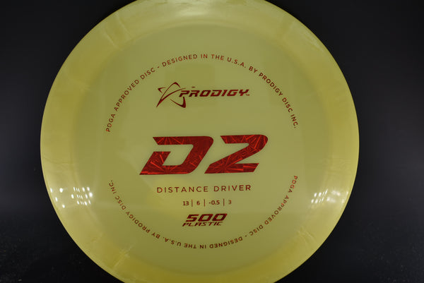 Prodigy - D2 - 500 - Nailed It Disc Golf