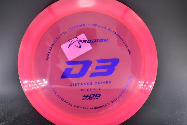 Prodigy - D3 - 400 - Nailed It Disc Golf