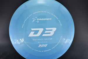 Prodigy - D3 - 500 - Nailed It Disc Golf