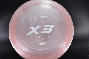 Prodigy - X3 - 500 - Nailed It Disc Golf