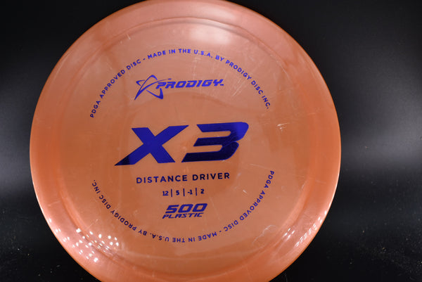 Prodigy - X3 - 500 - Nailed It Disc Golf