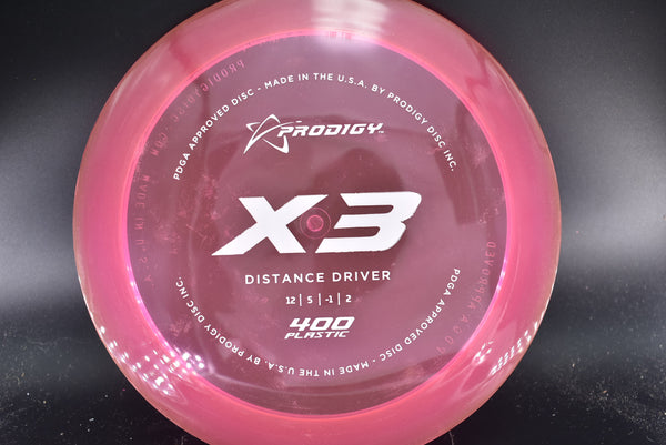 Prodigy - X3 - 400 - Nailed It Disc Golf