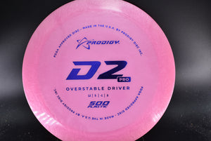 Prodigy - D2 Pro - 500 - Nailed It Disc Golf