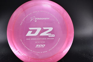 Prodigy - D2 Max - 500 - Nailed It Disc Golf