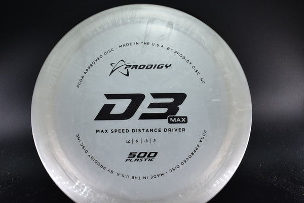 Prodigy - D3 Max - 500 - Nailed It Disc Golf