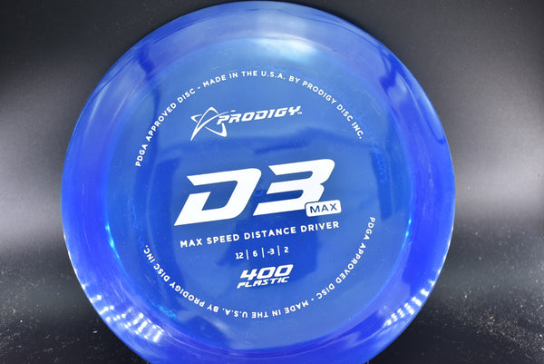 Prodigy - D3 Max - 400 - Nailed It Disc Golf