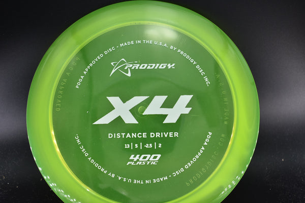 Prodigy - X4 - 400 - Nailed It Disc Golf
