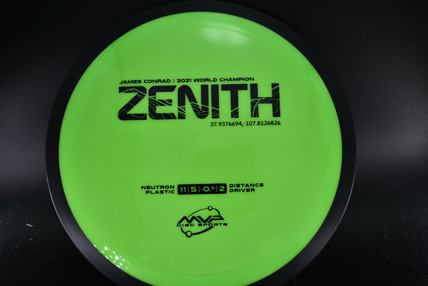 MVP Zenith - Neutron - Nailed It Disc Golf